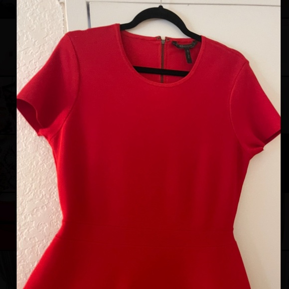 BCBG Skater Dress with Back Cut-out - Picture 6 of 7